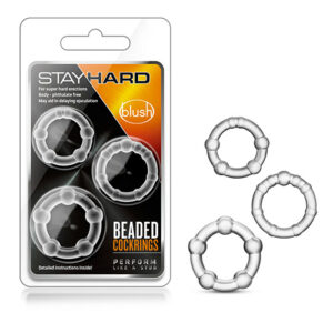 Stay Hard cock ring 3 pack