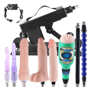 Maquina Sexual Con Vibrador Consolador Automática Retráctil
